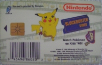 Blockbuster Video Pokémon Snap - Pikachu Box Art