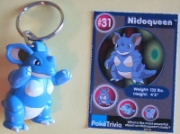 Pokémon Burger King Toy - Nidoqueen Key Chain (Burger King Big Kids Meal) Box Art