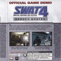 SWAT 4 Playable Game Demo and Mission Creator Box Art