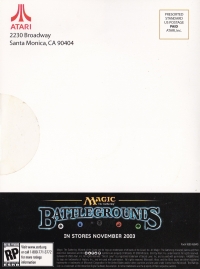 Magic: The Gathering: Battlegrounds Off-Line Demo Disc Box Art