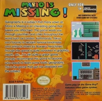 Mario Is Missing Box Art