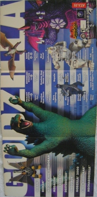 Godzilla: Destroy All Monsters Melee - Nintendo Power Poster Box Art