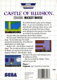 Castle of Illusion starring Mickey Mouse Box Art