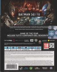 Batman: Arkham Knight - Game of the Year Edition [IT] Box Art