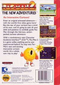 Pac-Man 2: The New Adventures (cardboard box) Box Art