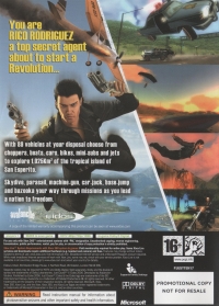 Just Cause (Promotional Copy) Box Art