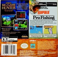 Sportsman's Pack: Cabela's Big Game Hunter 2005 Adventures / Rapala Pro Fishing Box Art