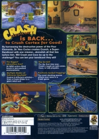 Crash Bandicoot: The Wrath of Cortex - Greatest Hits Box Art