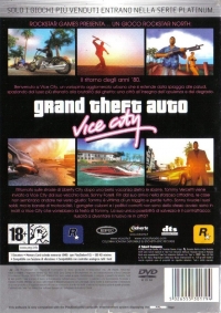 Grand Theft Auto: Vice City - Platinum [IT] Box Art