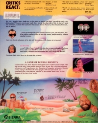 Leisure Suit Larry III: Passionate Patti in Pursuit of the Pulsating Pectorals! Box Art