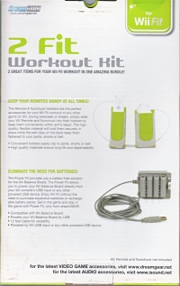 DreamGear 2 Fit Workout Kit (green) Box Art