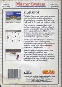 Slap Shot (Sega Special) Box Art