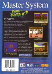 Street Fighter II (Modelo with barcode) Box Art