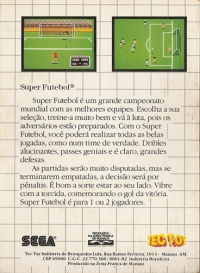 Super Futebol (cardboard 3 tab) Box Art