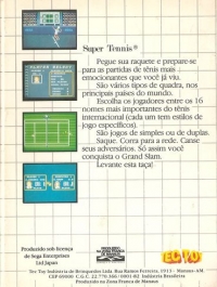 Super Tennis (Letter A) Box Art