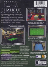 Virtual Pool: Tournament Edition Box Art