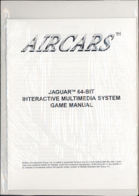 Aircars Box Art