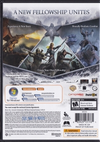 Lord of the Rings, The: War in the North Box Art