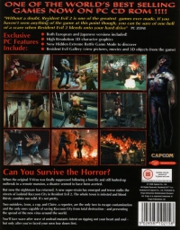 Resident Evil 2 (1999) Box Art