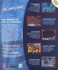 Disney's Atlantis: The Lost Empire: The Lost Games Box Art