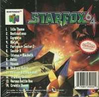 Star Fox 64 Soundtrack Box Art