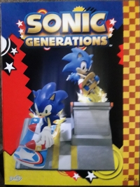 Sonic Generations Diorama Statue Box Art