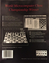 Psion Chess Box Art