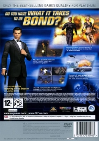 James Bond 007: Nightfire - Platinum Box Art