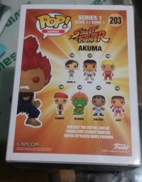 Funko POP! Games: Street Fighter - Akuma Box Art