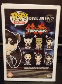 Funko POP! Games: Tekken - Devil Jin Box Art