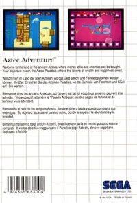 Aztec Adventure Box Art