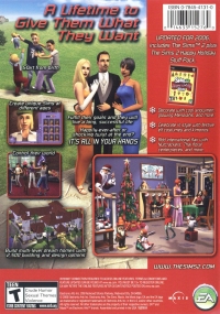 Sims 2, The: Holiday Edition (Bonus Happy Holiday) Box Art