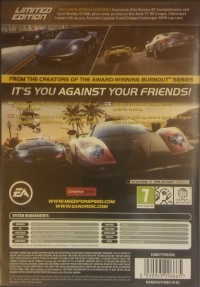 Need for Speed: Hot Pursuit: Limited Edition [SE][FI][DK][NO] Box Art