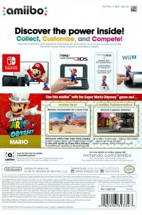Super Mario Odyssey - Mario Box Art