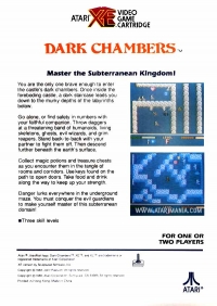 Dark Chambers Box Art