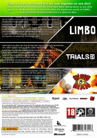Triple Pack: Limbo, Trials HD and 'Splosion Man [DK][FI][NO][SE] Box Art