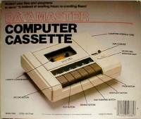 Data-Master Computer Cassette Box Art