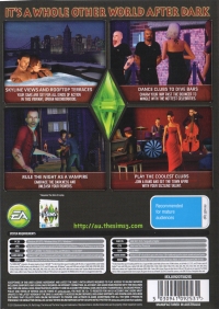 Sims 3, The: Late Night Box Art