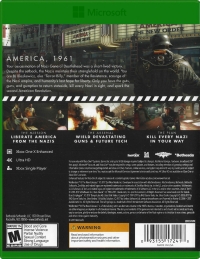 Wolfenstein II: The New Colossus Box Art