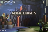 Microsoft Xbox One S 1TB - Minecraft (X21-33721-01) Box Art