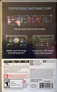 Superbeat: Xonic Box Art