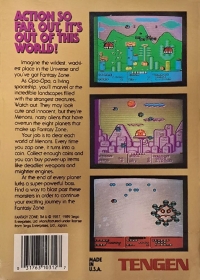 Fantasy Zone Box Art