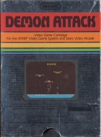 Demon Attack (Text Label) Box Art
