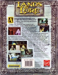Lands of Lore: The Throne of Chaos Box Art