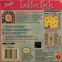 Barbie: Fashion Pack Games Box Art