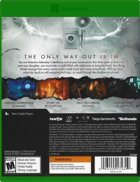Evil Within 2, The Box Art