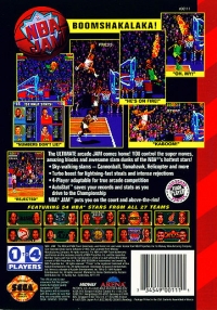 NBA Jam (NBA Cards Inside) Box Art