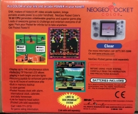 SNK Neo Geo Pocket Color (Clear) Box Art