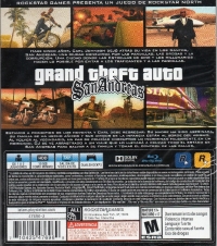 Grand Theft Auto: San Andreas [MX] Box Art