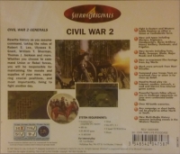 Civil War 2: Generals - Sierra Originals Box Art